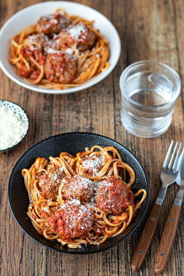 Boulettes de dinde en sauce tomate basilic